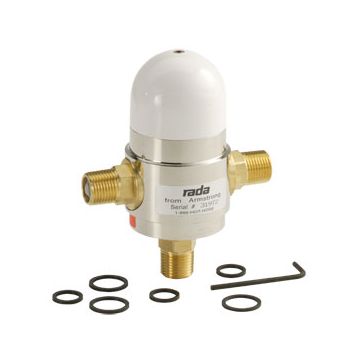 Haws 0006600301 Chrome-Plated Brass Thermostatic Mixing Valve (Discontinued)