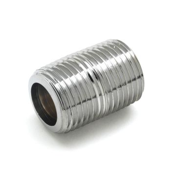T&S Brass 002534-25 1/2" NPT Close Nipple (Plated)