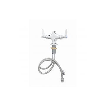 T&S Brass 002824-40 Pre-Rinse Base Faucet, Single Hole Base