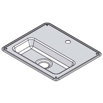 T&S Brass 010123-45 Drip Pan (Stainless Steel)