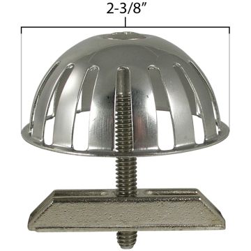 Kohler GP85061 Stainless Steel Bee Hive Urinal Strainer (Discontinued)