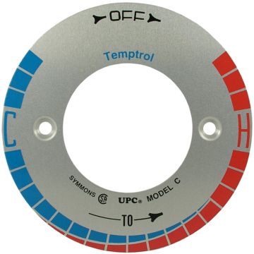 Symmons T-29CT2 Temptrol Dial No Volume Control