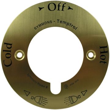 Symmons T-29A-BRS Temptrol Brass Dial (Discontinued)