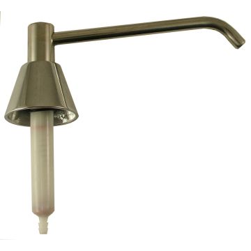 Valve assembly, thru counter 6" spout