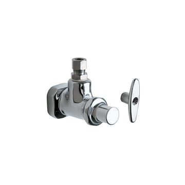 Chicago 1012-CP Angle Stop Fitting (Discontinued)