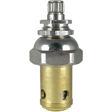 T&S Brass 006477-40 Spindle Assembly, Eterna, Dome Escutcheon, Right Hand (Cold) (Discontinued)