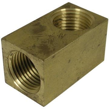 T&S Brass 006895-20 Short Elbow, 1/2" NPT Female X Female