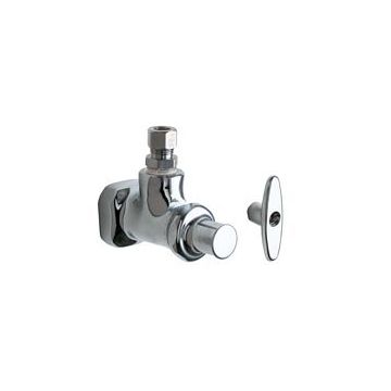 Chicago 1013-MMABCP Angle Stop Fitting with Loose Key