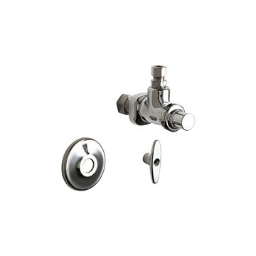 Chicago 1023-ABCP Angle Stop Fitting with Loose Key