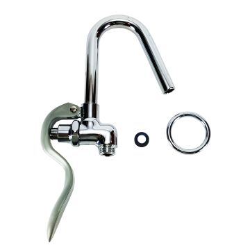 T&S Brass 002851-40 Hook Nozzle And Self Closing Valve