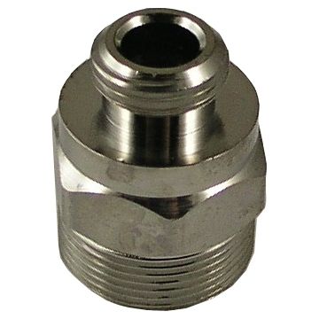 T&S Brass B-0412 Adapter, Rigid To Swivel Adapter