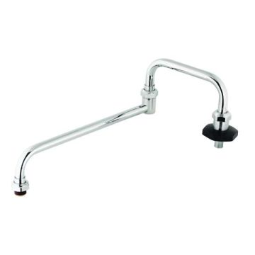 T&S Brass 002848-40 18" Double Jointed Swing Spout Assembly for B-0580 Faucet