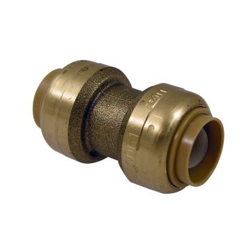 SharkBite U008LF Straight Coupling 1/2" x 1/2"- Lead Free