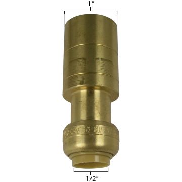 SharkBite U722 Reducer 1/2" x 1" CTS