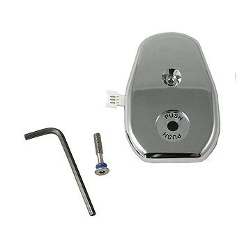 Zurn PR6000-MC-OB-G3 RetroFlush Metal Cover (OLD Style with Override Button)
