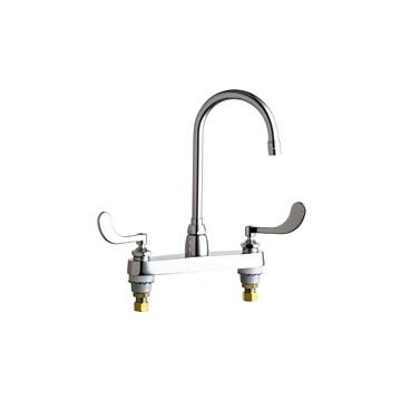 Chicago 1100-G2E3-317AB Hot and Cold Water Sink Faucet