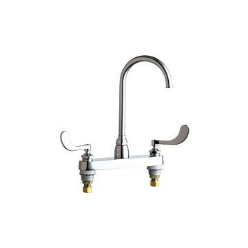 Chicago 1100-GN2FC317ABCP Hot and Cold Water Sink Faucet