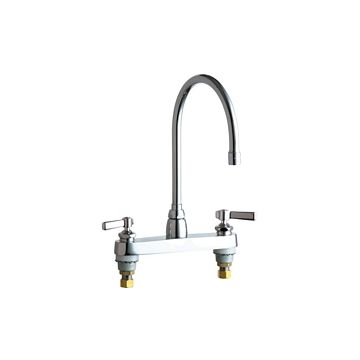 Chicago 1100-GN8AE3-369AB Hot and Cold Water Sink Faucet