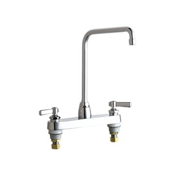 Chicago 1100-HA8-369ABCP Hot and Cold Water Sink Faucet