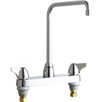 Chicago 1100-HA8ABCP Hot and Cold Water Sink Faucet