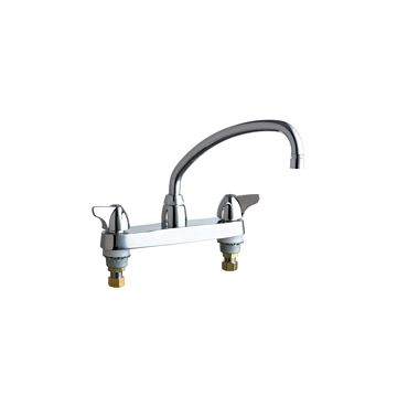 Chicago 1100-L9VPAXKABCP Hot and Cold Water Sink Faucet