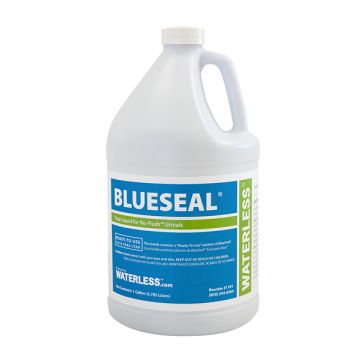 Waterless 1101 BlueSeal Trap Liquid, 1 Gallon Bottle