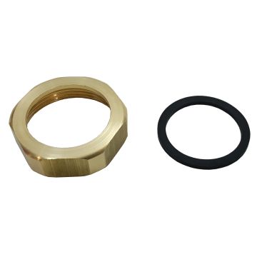 Sloan F-2-A Rough Brass Coupling Assembly 1-1/2" (with S-3)