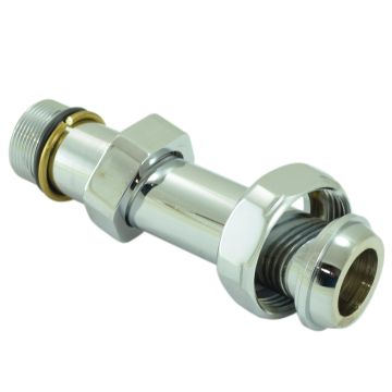 Sloan H-130-A-4 CP Adjustable Ground Joint Tail Assembly (8" from CL to CL)