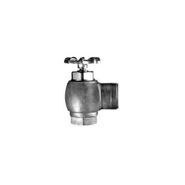 Sloan H-730-A Rough Brass Adjustable Wheel Handle Stop 3/4"