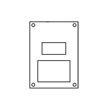 Zurn PESS6000-30 Wall Bracket (for Battery Back-Up)