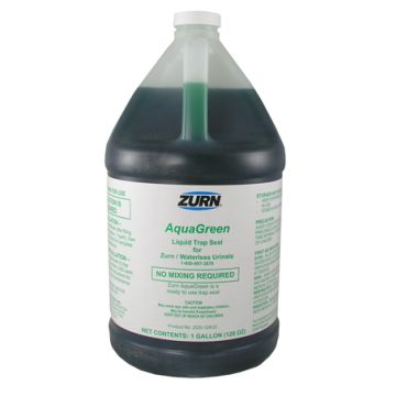 Zurn ZGS-128OZ AquaGreen Waterless Urinal Sealant (1 Gallon Bottle)