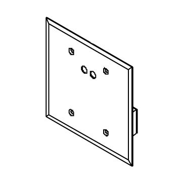 Zurn P6903-6080-WP Assembly (with Sensor Eyes, Electronics, and Cover Plate for Z6903 Series)