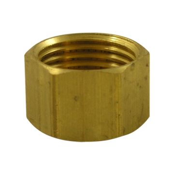 Chicago 49-005JKRBF Coupling Nut For 3/8" or 1/2" Flexible Supply Riser