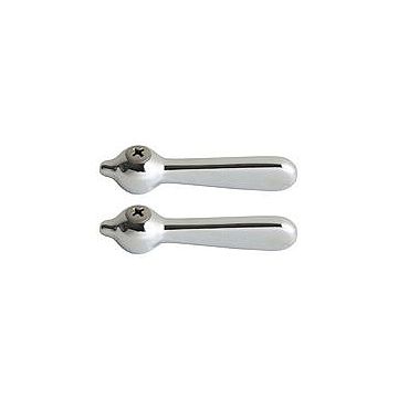 Chicago 241-PLPRJKCP 2-3/8" Metal Lever Handles w/ No Index