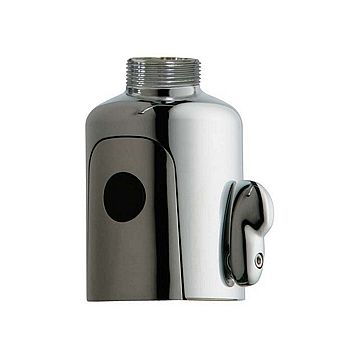 Chicago 116.423.21.1 Gooseneck Deck Mount Electronic Lavatory Faucet