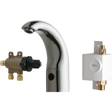 Chicago 116.972.AB.1 HyTronic Traditional Sink Faucet with Dual Beam Infrared Sensor