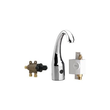 Chicago 116.979.AB.1 Hytronic Curve Lavatory Faucet