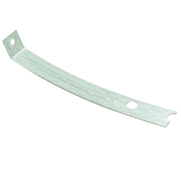 Bradley 140-188LH Stainless Pedestal Bracket- 54"