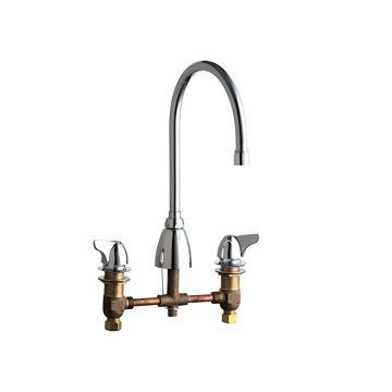 Chicago 1201-AGN8AE3CP Kitchen Sink Faucet