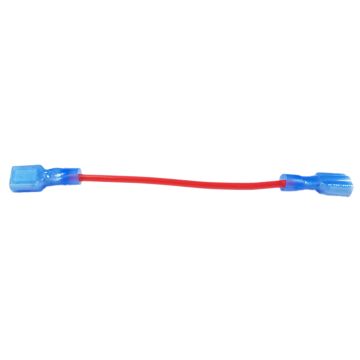 Bradley S53-261 WIRE- RED- 4"- FEMALE LEADS