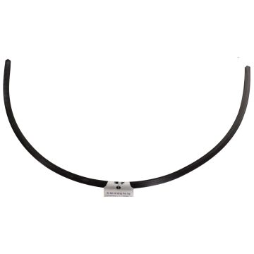 Bradley S25-018 Semi-Circular Wash Fountain Foot Rail-54"