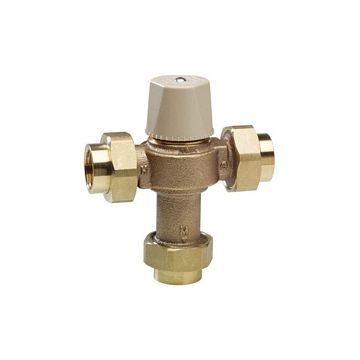 Chicago 122-ABNF ECAST® Thermostatic Mixing Valve (for 1)