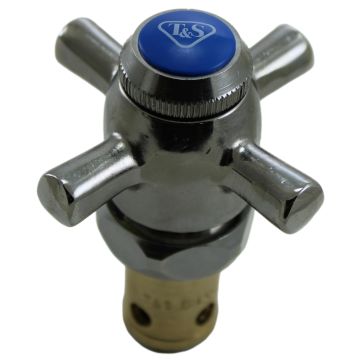 T&S Brass 007900-40NS Fast Self-Closing Cartridge Assembly (Blue Index)