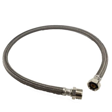T&S Brass 013121-45 Flex Hose, 1/2" Female X Male, 36" Long