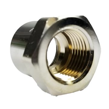 T&S Brass 016157-25 Adapter: 7/8-20 Female Thread X 1/2" NPT Female Thread