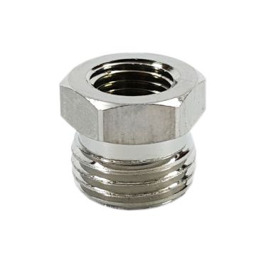 T&S Brass 052A 1/4" NPT Female X 3/4-14Un Male Adapter