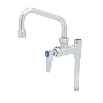 T&S Brass B-0155-05 Add-On Faucet,6" Nozzle,Lever Handle,5" Nipple