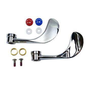 T&S Brass B-WH4-K 4" Wrist-Action Handle / Eterna Parts Kit