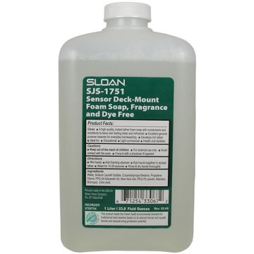 Sloan SJS-1751-4 Rose Foaming Soap Green Seal 1000 mL (Discontinued)