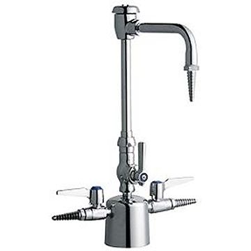 Chicago 1301-GN2BVBE7-369CP Deck Mounted Multiple Service Faucet